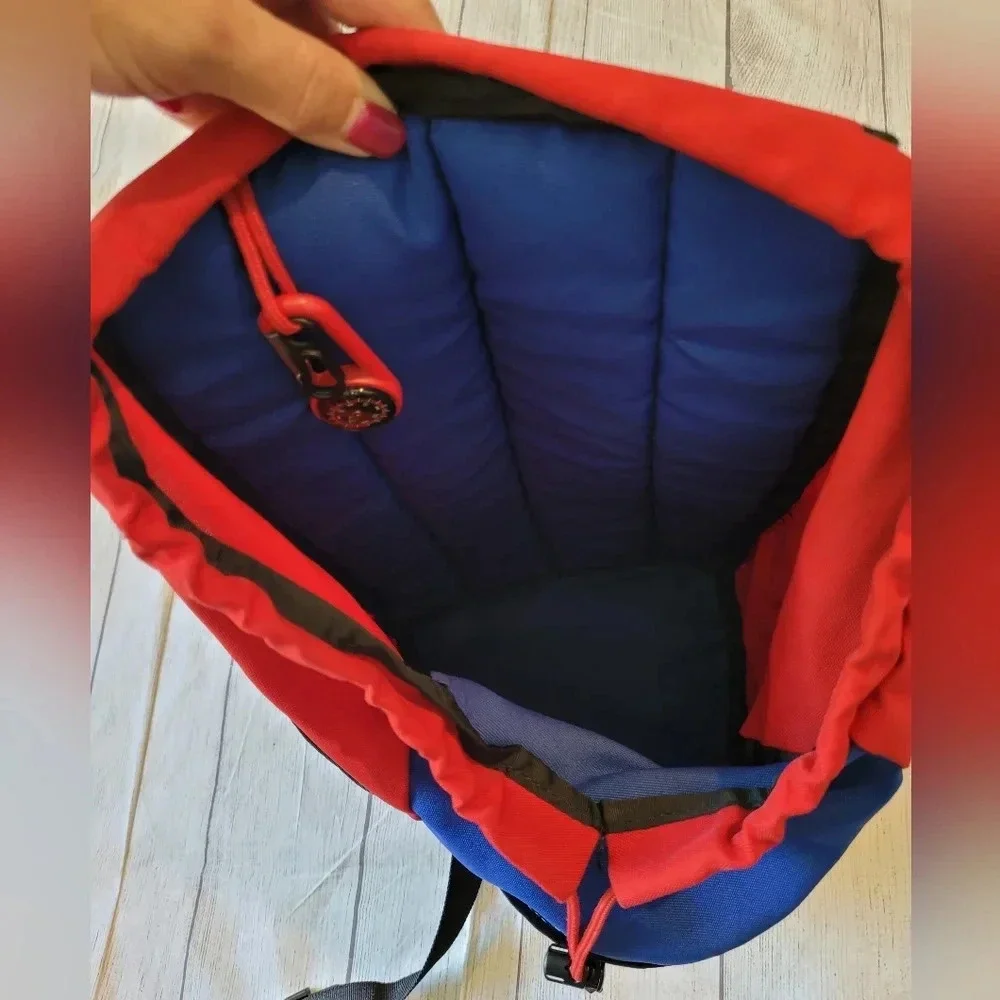 Ultimate Trail Pals Vintage Retro 1990's Outdoor Backpack Blue Red ☆Rare☆